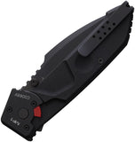 Extrema Ratio MF1 Linerlock Black Ruvido Aluminum Folding N690 Knife 0133RVB