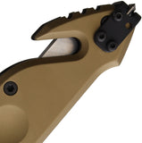 Extrema Ratio MF1 Linerlock Desert Warfare Tan Aluminum Folding N690 Knife 0134DW