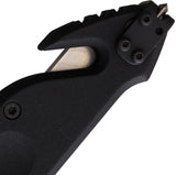 Extrema Ratio MF1 Linerlock Black Ruvido Aluminum Folding N690 Knife 0134RVB