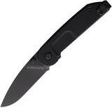 Extrema Ratio BF1 CD Black Ruvido Aluminum Folding N690 Drop Pt Knife 0143RVB