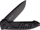 Extrema Ratio MF1 EVO Linerlock Black Aluminum Folding N690 Knife 0232BLKBLK