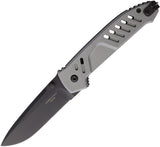 Extrema Ratio MF1 EVO Linerlock Tactical Gray Aluminum Folding N690 Knife 0232BLKGRY