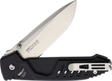 Extrema Ratio MF1 EVO Linerlock Black Aluminum Folding M390 Knife 0232M3SATBLK