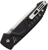 Extrema Ratio MF1 EVO Linerlock Black Aluminum Folding M390 Knife 0232M3SATBLK