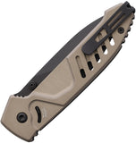 Extrema Ratio MF1 EVO Linerlock Tactical Mud Aluminum Folding N690 Knife 0233BLKTM