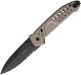 Extrema Ratio MF1 EVO Linerlock Tactical Mud Aluminum Folding N690 Knife 0233BLKTM