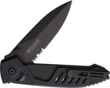 Extrema Ratio MF1 EVO Linerlock Black Aluminum Folding M390 Knife 0233M3BLKBLK