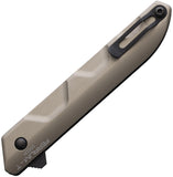 Extrema Ratio Ferrum T Linerlock Mud Aluminum Folding N690 Knife 0367BLKTM