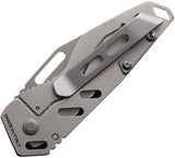 Extrema Ratio ANT Framelock Black Aluminum Folding N690 Pocket Knife 0467SWBLK
