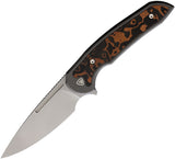 Ferrum Forge Knife Works Unicopper Titanium Stinger Folding Knife 5tiuccf