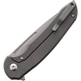 Ferrum Forge Knife Works Stinger Titanium Folding Knife 5ti
