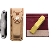 Flexcut Carvin Jack 2.0 Left Hand Silver Aluminum Folding Whittling Pocket Knife JKNL291