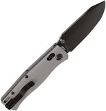 Flytanium BEEF Crossbar Lock Stealth Gray G10 Folding PVD D2 Steel Pocket Knife 1386GSB