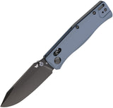 Flytanium BEEF Crossbar Lock Slate Blue G10 Folding PVD D2 Steel Pocket Knife 1386SBB