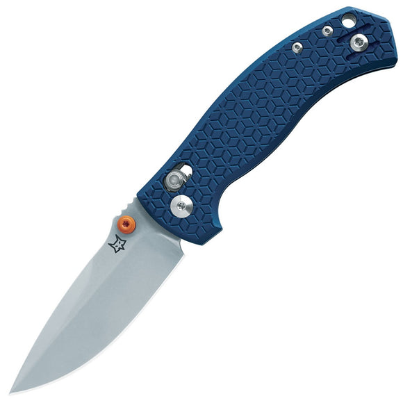 Fox Anzu VERSO Lock Blue Aluminum Folding MagnaCut Pocket Knife 560ALBR