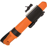 Mora Kansbol w/Survival Kit Orange Ploymer Stainless Fixed Blade Knife 02568