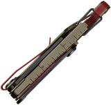 Gerber Stakeout Spark Coyote Brown & Red Aluminum Camping Multi-Tool 1070225