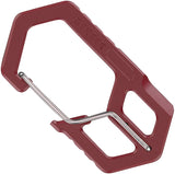 Gerber Carabiner Drab Red Stainless Bottle Opener Keychain Tool 1075356