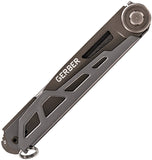 Gerber Armbar Slim Cut Green Aluminum Folding Stainless Pocket Knife 3814