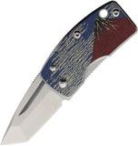 G.Sakai Mt. Fuji Money Clip Framelock Stainless Folding VG-10 Tanto Pocket Knife 11603