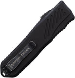 Guardian Tactical Automatic Recon 035 Knife OTF Black Aluminum MagnaCut Tanto Blade 93621