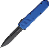 Guardian Tactical Automatic Recon 035 G2 Knife OTF Blue Aluminum MagnaCut Serrated Blade 94112