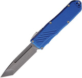Guardian Tactical Automatic Recon 035 G2 Knife OTF Blue Aluminum MagnaCut Tanto Blade 94521BL