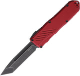 Guardian Tactical Automatic Recon 035 G2 Knife OTF Red Aluminum MagnaCut Tanto Blade 94621