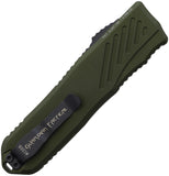 Guardian Tactical Automatic Recon 035 Knife OTF OD Green Aluminum MagnaCut Serrated Blade 98112