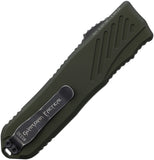 Guardian Tactical Automatic Recon 035 Knife OTF OD Green Aluminum MagnaCut Spear Pt Blade 98611
