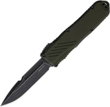Guardian Tactical Automatic Recon 035 Knife OTF OD Green Aluminum MagnaCut Spear Pt Blade 98611