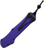 Heretic Knives Automatic Hydra Knife OTF Purple Aluminum MagnaCut Tanto Blade 00610APU