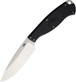 Honey Badger Knives Outfitter Black FRN 8Cr13MoV Fixed Blade Knife 5301