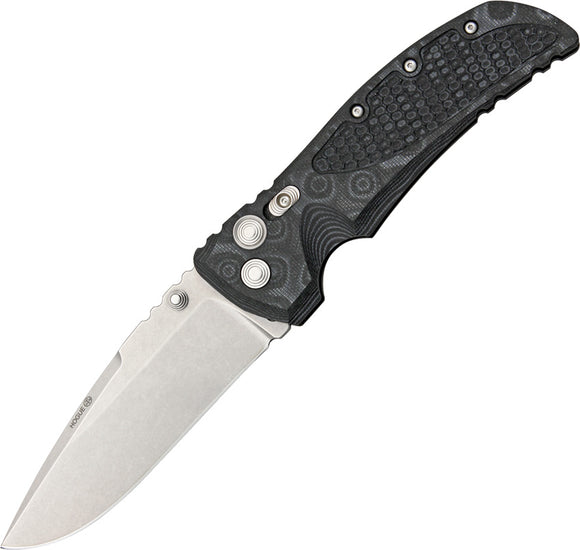 Hogue Large Tactical Drop Pt 154CM Black G10 G-Mascus Folding Pocket Knife 34159