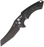 Hogue X5 Folder Wharncliffe Black Aluminum G-Mascus Folding Pocket Knife 34549