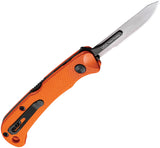 Hogue Expel Scalpel Lockback Orange G10 Folding Carbon Steel Pocket Knife 35834