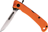 Hogue Expel Scalpel Lockback Orange G10 Folding Carbon Steel Pocket Knife 35834