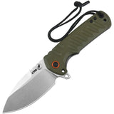 CJRB Tundra Linerlock OD Green G10 Folding D2 Steel Drop Pt Pocket Knife 1966GN