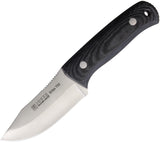 Joker Erizo TS2 Black Micarta Bohler N695 Fixed Blade Knife w/ Sheath RCM142