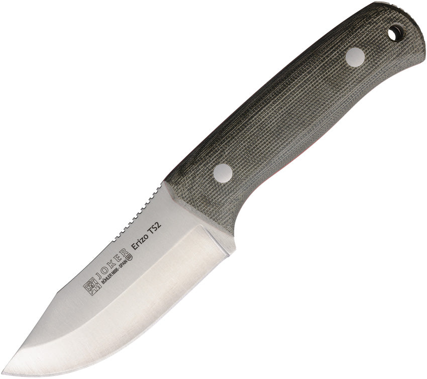 Joker Erizo TS2 Fixed Blade Green | Shop AK Now! – Atlantic Knife