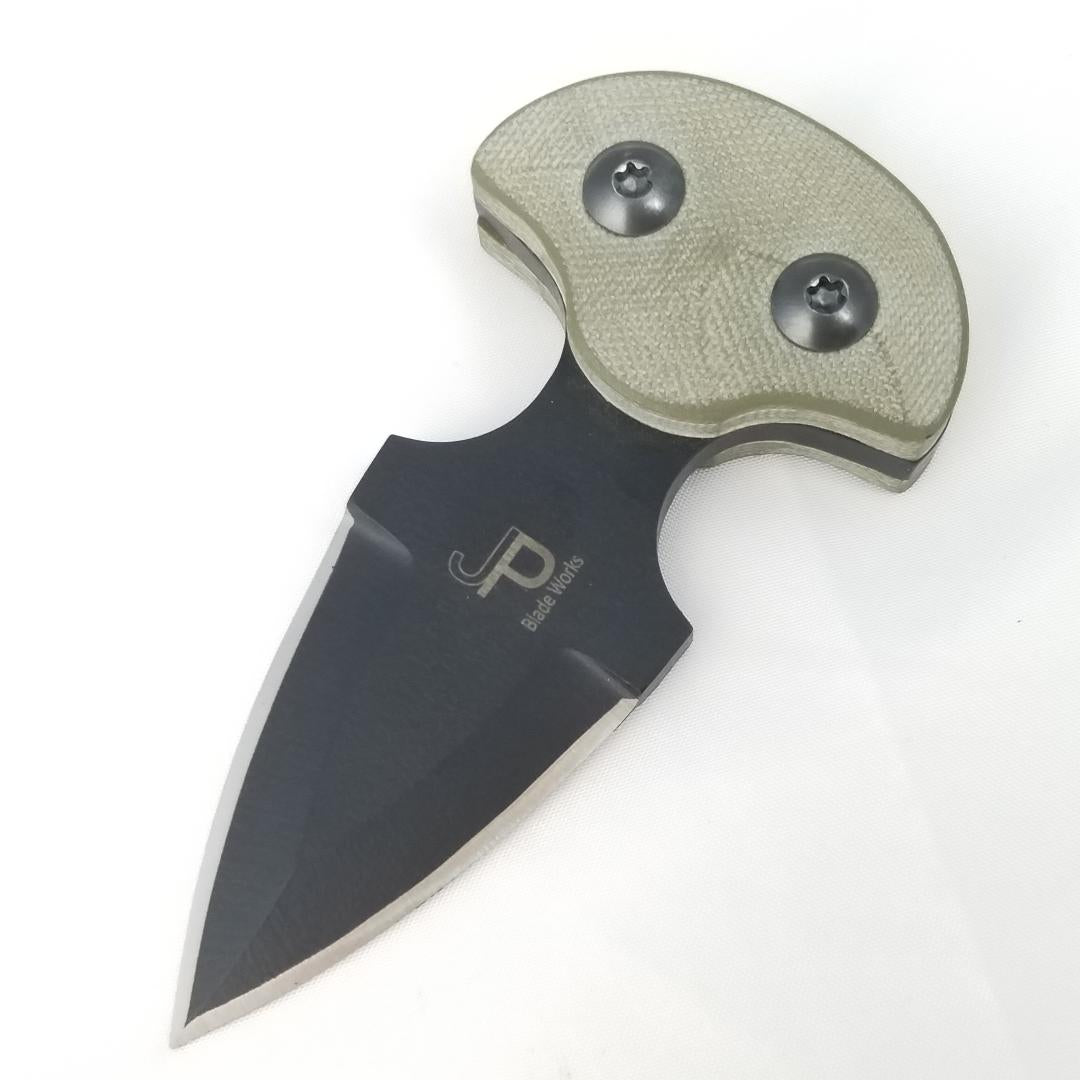 Jason Perry Blade Works Model 138 Little Alien OD Green G10 Push
