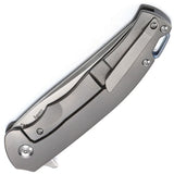 Kansept Knives Agent Framelock Tanto S35Vn Folding Knife 1004t2