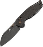 Kansept Knives Model 6 Crossbar Lock Carbon Fiber Folding S35VN Pocket Knife 1022V1