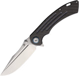Kansept Knives Pretatout Linerlock Carbon Fiber & G10 Folding S35VN Knife 1032A5