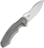 Kansept Knives Echis Framelock Bronze Titanium Folding S35VN Pocket Knife 1071A2