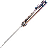 Kansept Knives Mini Kyro Framelock Titanium Folding CPM-S35VN Knife 2001B10