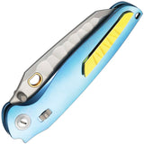 Ketuo Dirty Bird B Button Linerlock Blue Titanium Folding Bohler M390 Pocket Knife M063