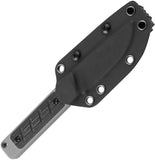 Kizer Cutlery Smolt Gray G10 & Black Micarta CPM-3V Fixed Blade Knife 1063A1