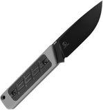 Kizer Cutlery Smolt Gray G10 & Black Micarta CPM-3V Fixed Blade Knife 1063A1