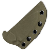 Kizer Cutlery Beaver 2 Black G10 D2 Steel Clip Pt Fixed Blade Knife w/ Sheath 1078A3